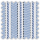 Herringbone, Blue Stripes