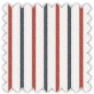Twill, Blue and Red Stripes