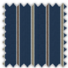 Poplin, Blue, Brown and Khaki Stripes