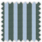 Poplin, Blue and Green Stripes