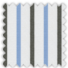 Twill, Blue and Brown Stripes