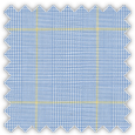 Poplin, Blue and Yellow Checks