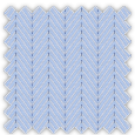 Herringbone, Blue Stripes