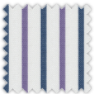 Twill, Blue and Purple Stripes