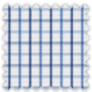 Poplin, Blue Checks